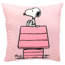 Cojin Caseta Rosa Snoopy